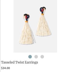 Tasseled Twist Earrings